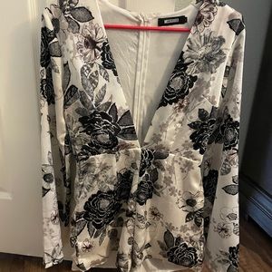 Misguided very low cut romper